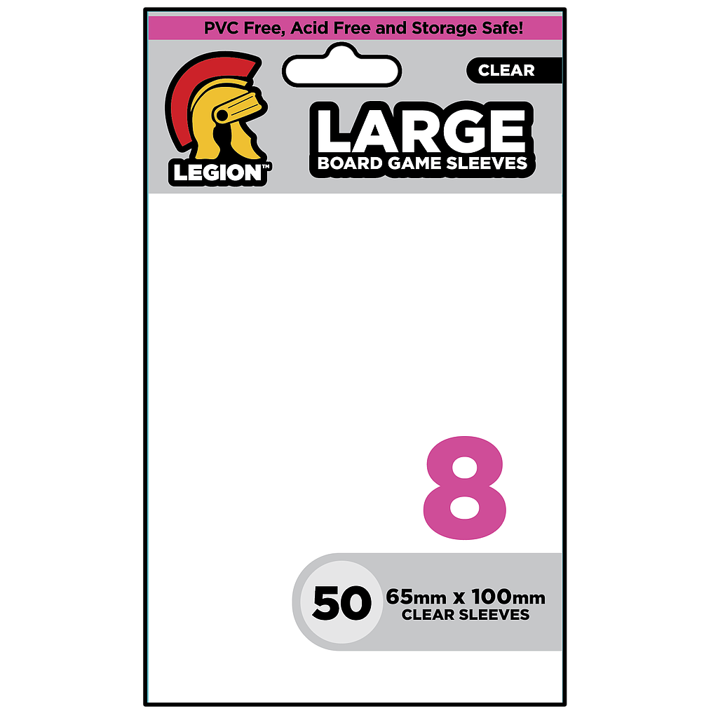 Large (65x100mm) 50ct Sleeves
