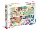 4 en 1 A Beautiful Day, Rompecabezas Progresivos