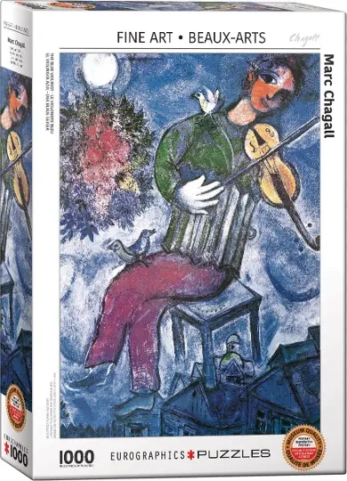 El Violinista Azul - Marc Chagall