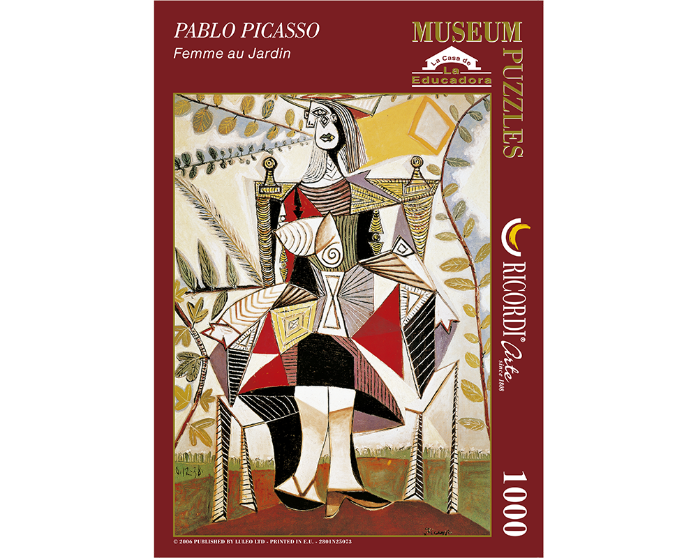 Dama en el Jardín, Pablo Picasso