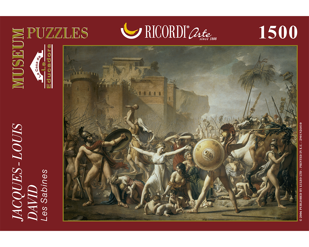 Rapto de las Sabinas, Jacques-Louis David