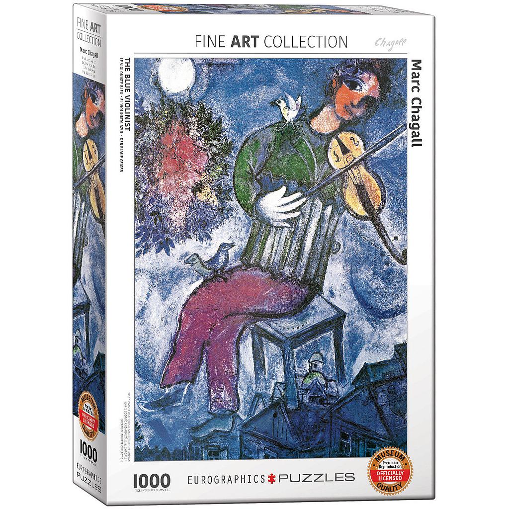 The Blue Violinist, Marc Chagall