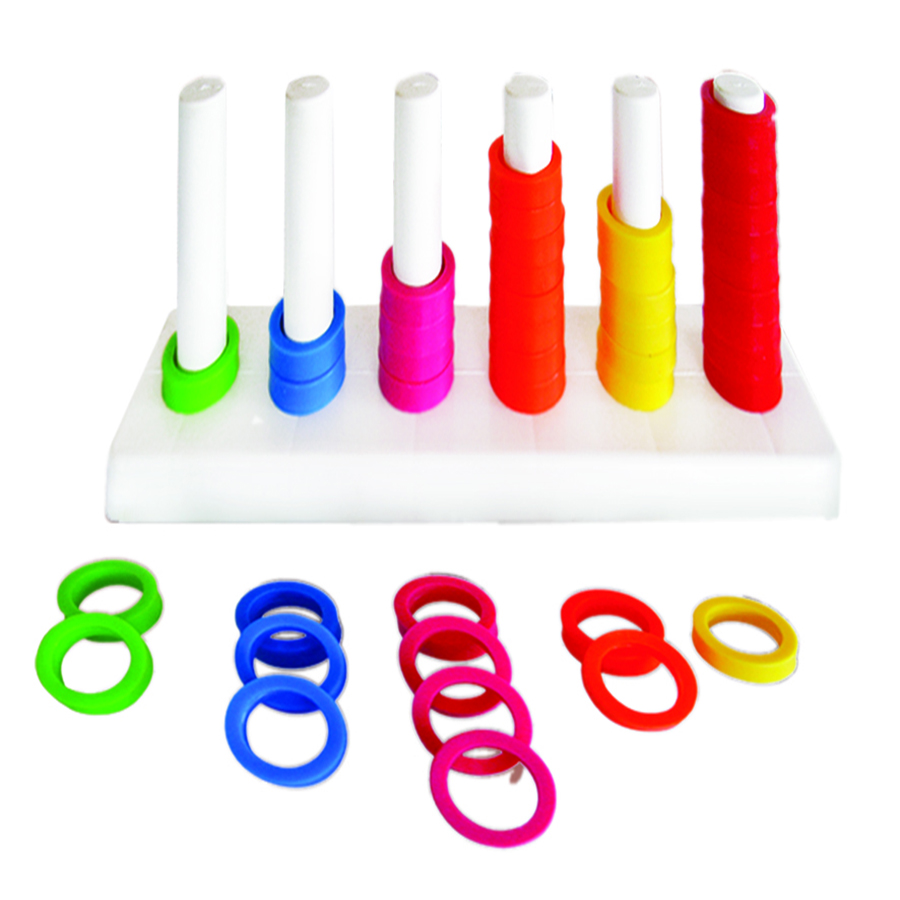 Abaco Vertical con 60 fichas