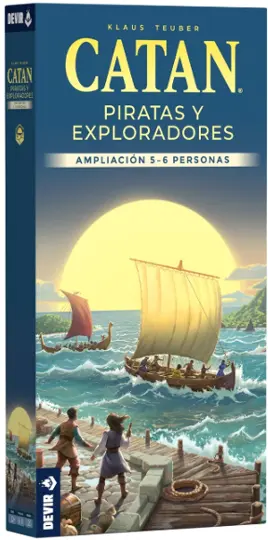 Catan Piratas y Exploradores Ampliación 5-6 Jugadores