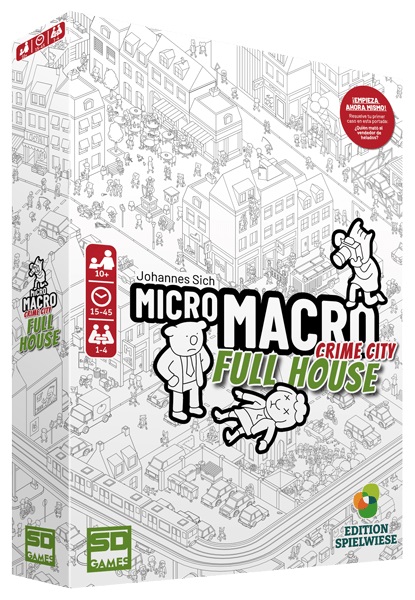 Micro Macro Crime City Full House (Español)