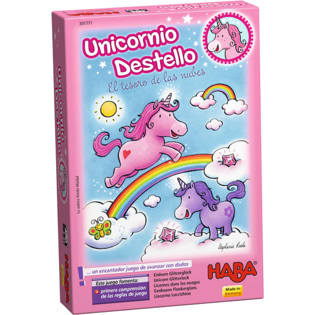 Unicornio Destello: El Tesoro de las Nubes