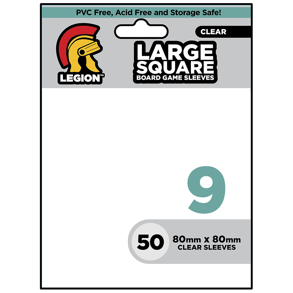 Large Square (80x80) 50ct Sleeves