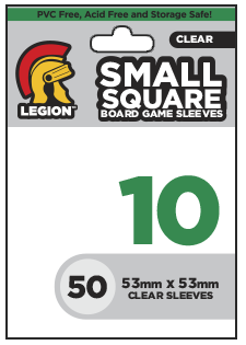 Small Square (52x52mm) 50ct Sleeves