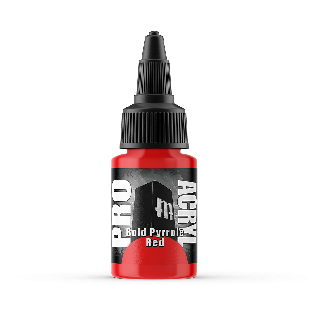 003-Pro Acryl Bold Pyrrole Red