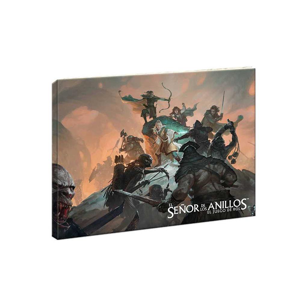 El Señor de los anillos: Pantalla del Maestro del Saber y Compendio de Rivendel con pantalla