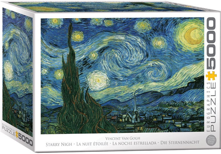 Van Gogh - La Noche Estrellada 5,000 pzas