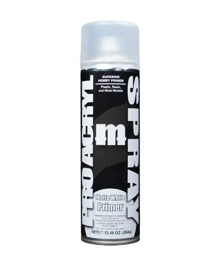 Pro Acryl Spray Primer Matt White  