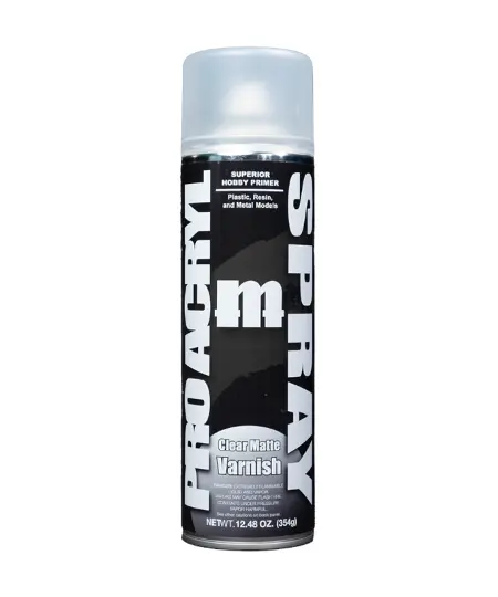 Pro Acryl Spray Clear Matt Varnish