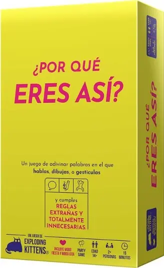 ¡Por qué eres así?