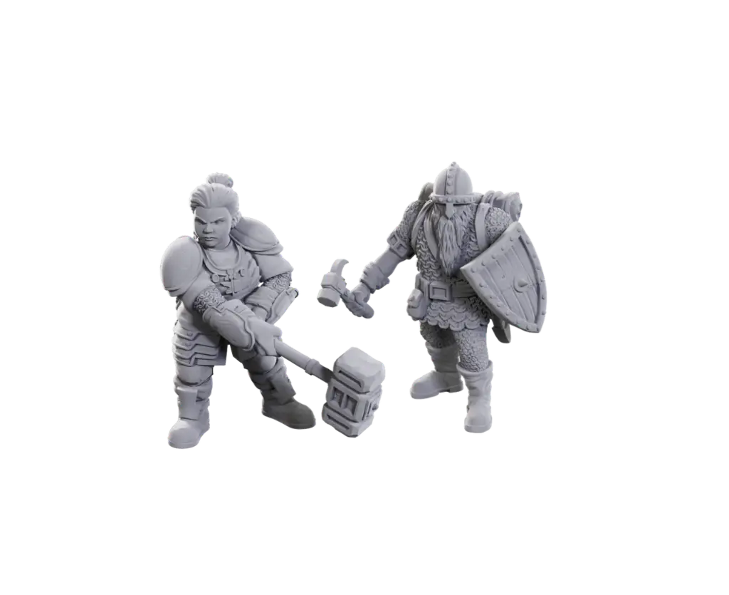 D&D Nolzur's Marvelous Unpainted Minis: Limited Edition 50th Anniversary - Dwarves