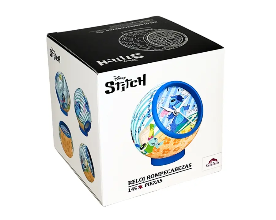 Reloj Rompecabezas Stitch Ama las Olas Disney 145 piezas