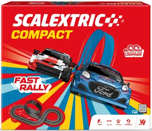 Autopista Scalextric Fast Rally
