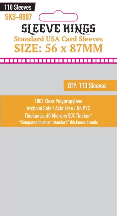 Sleeve Kings Standar USA 56x87mm