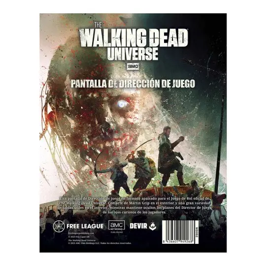 The Walking Dead - Pantalla del Director de Juego