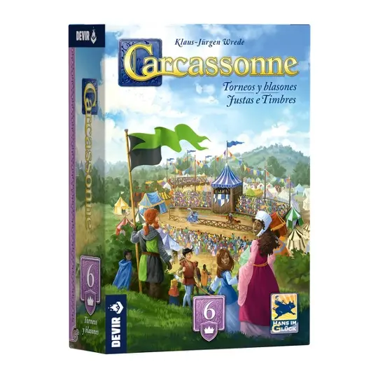 Carcassonne Expansión 6: Torneos y Blasones (Tercera Edición)