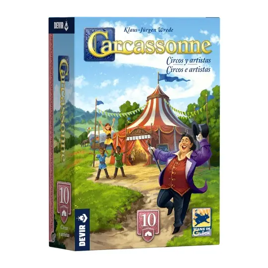 Carcassonne Expansión 10: Circos y Artistas (Tercera Edición) 