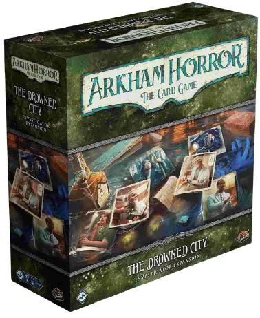 Arkham Horror: The Drowned City Investigator Expansion (Inglés)