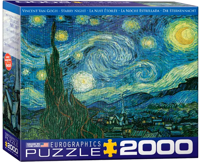 Noche Estrellada, Van Gogh 