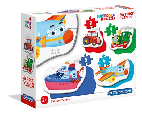 [7302] La Granja, Rompecabezas Progresivos 2,3,4 y 5 Piezas