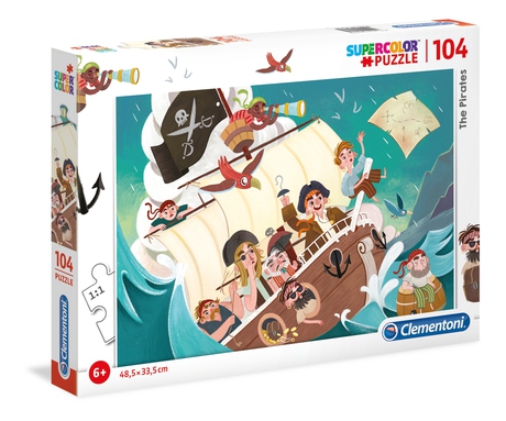 [27278] Piratas, Rompecabezas 104 piezas