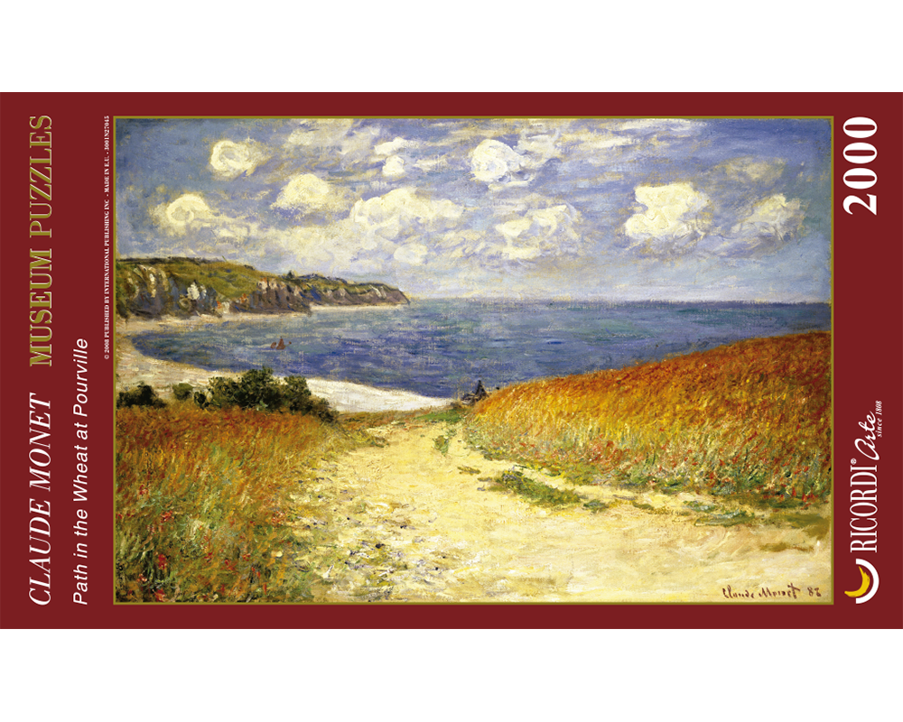 Camino en los Campos de Trigo, Claude Monet