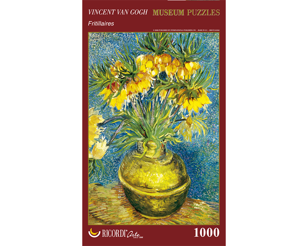 Fritillarias en un Jarrón de Cobre, Van Gogh