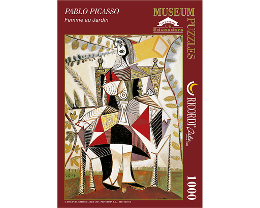 [25073] Dama en el Jardín, Pablo Picasso
