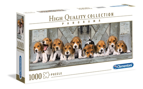 [39435] Beagles, Rompecabezas Panorámico