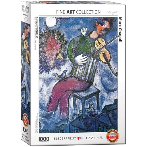 [0852] The Blue Violinist, Marc Chagall