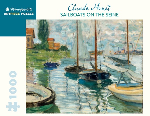 [AA973] Veleros en el Sena, Monet