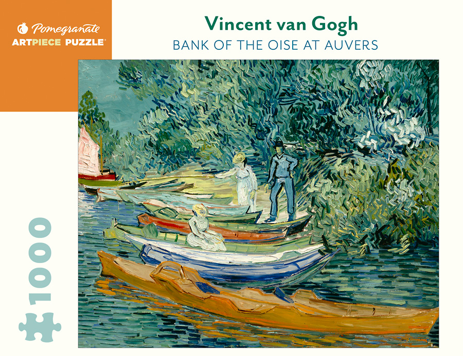 Banco del Oise en Auvers, Van Gogh