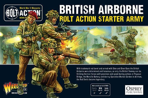 Paracaidistas Ejercito Británico Set de Inicio