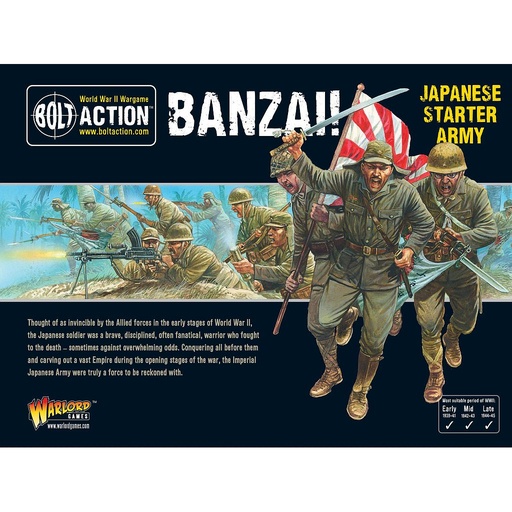 [5060393708681] Banzai! Japanese Starter Army