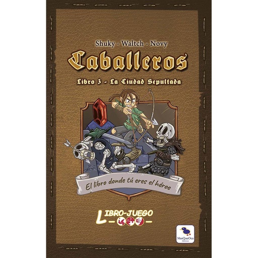 [LBCAB3] Caballeros 3 La Ciudad Sepultada, Libro Juego