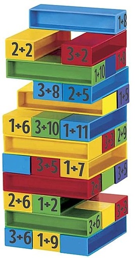 [7200] Torre de Equilibrio (Jenga Sumas)