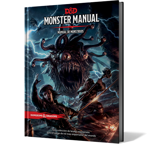 D&amp;D 5th. Ed. Manual de Monstruos