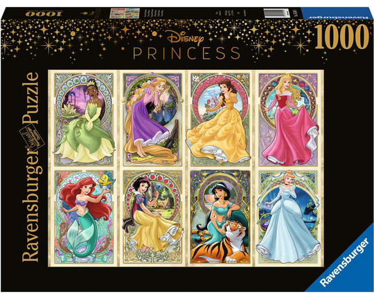 Princesas Disney Art Nouveau