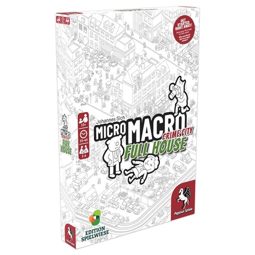 [PEG59061E] MicroMacro: Crime City- Full House (Inglés)