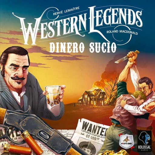 [14053] Western Legends Dinero Sucio (Expansión)
