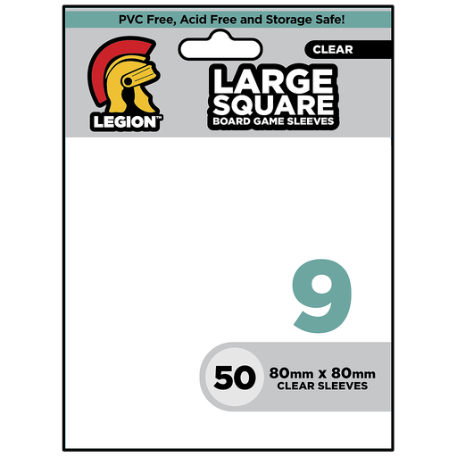 [BGSLS9] Large Square (80x80) 50ct Sleeves