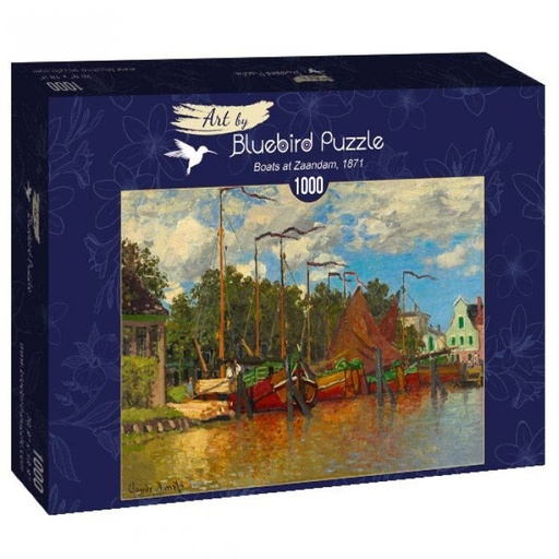 [60031] Boats at Zaandam, Monet 1871