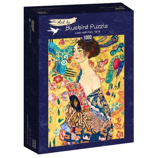 [60095] Lady with Fan, Gustave Klimt 1918
