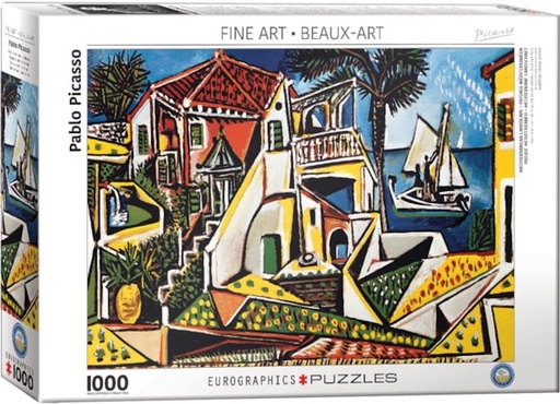 [6000-5854 Eurographic] Mediterranean Landscape, Picasso