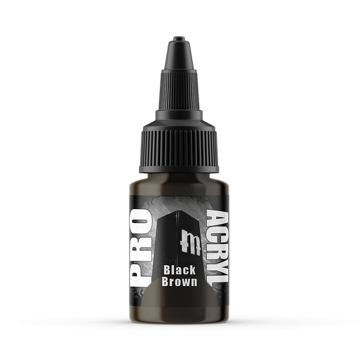 [Black Brown] 040-Pro Acryl Black Brown
