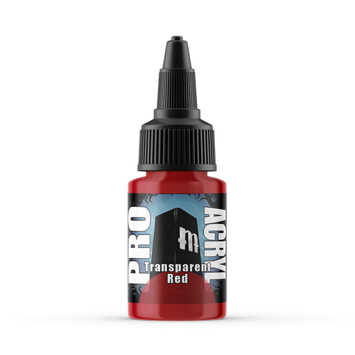 [Transparent Red] 047-Pro Acryl Transparent Red